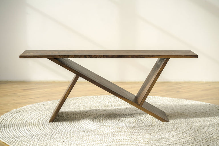"Century" Console Table by Iron Roots Designs | made in Berkeley, CA