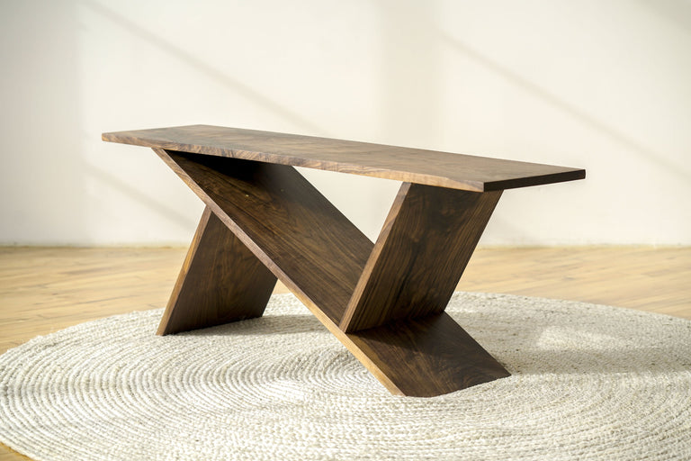 "Century" Console Table by Iron Roots Designs | made in Berkeley, CA