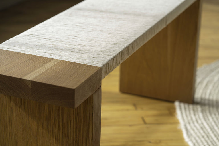 "Harmony" Bench by Iron Roots Designs | made in Berkeley, CA