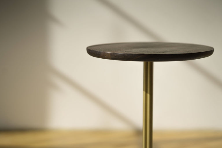 "Eaves" Drink Table by Iron Roots Designs | made in Berkeley, CA