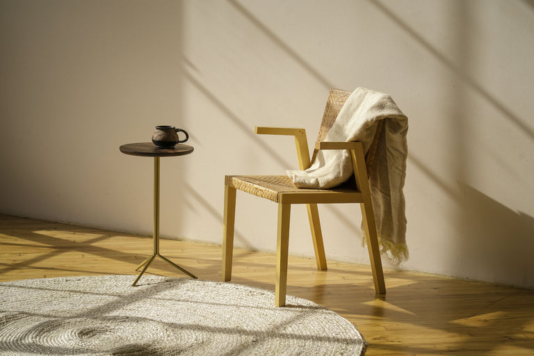 "Eaves" Drink Table by Iron Roots Designs | made in Berkeley, CA