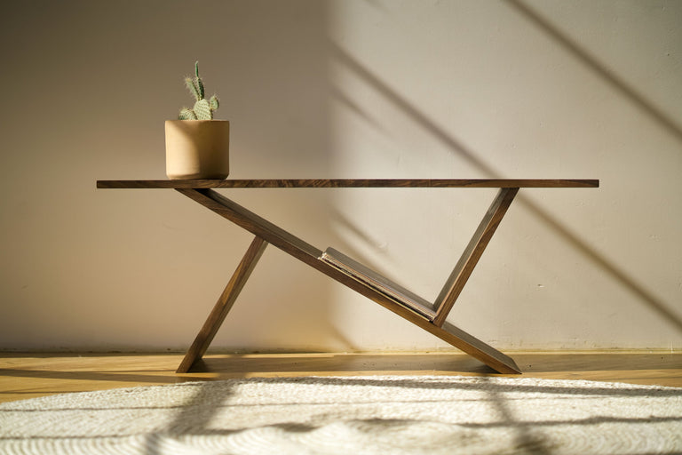 "Century" Console Table by Iron Roots Designs | made in Berkeley, CA