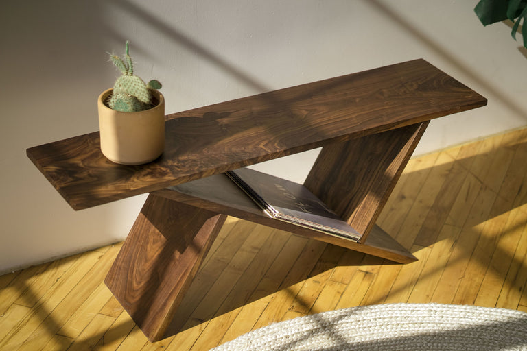 "Century" Console Table by Iron Roots Designs | made in Berkeley, CA