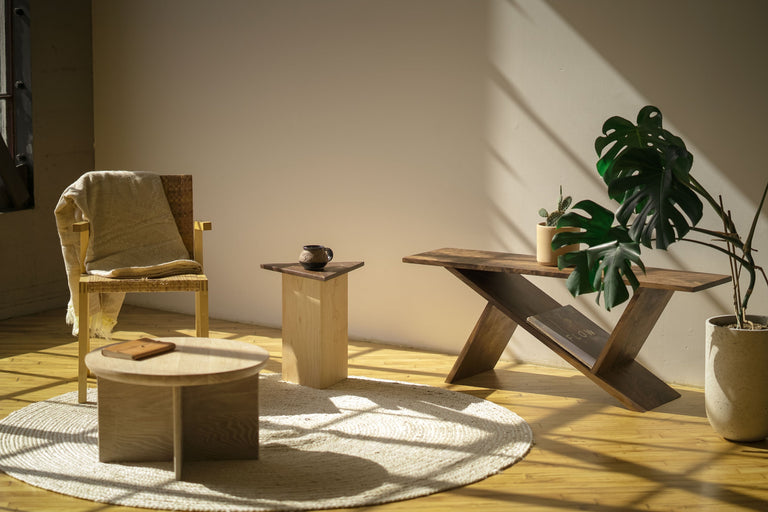 "Fika" Coffee Table by Iron Roots Designs | made in Berkeley, CA