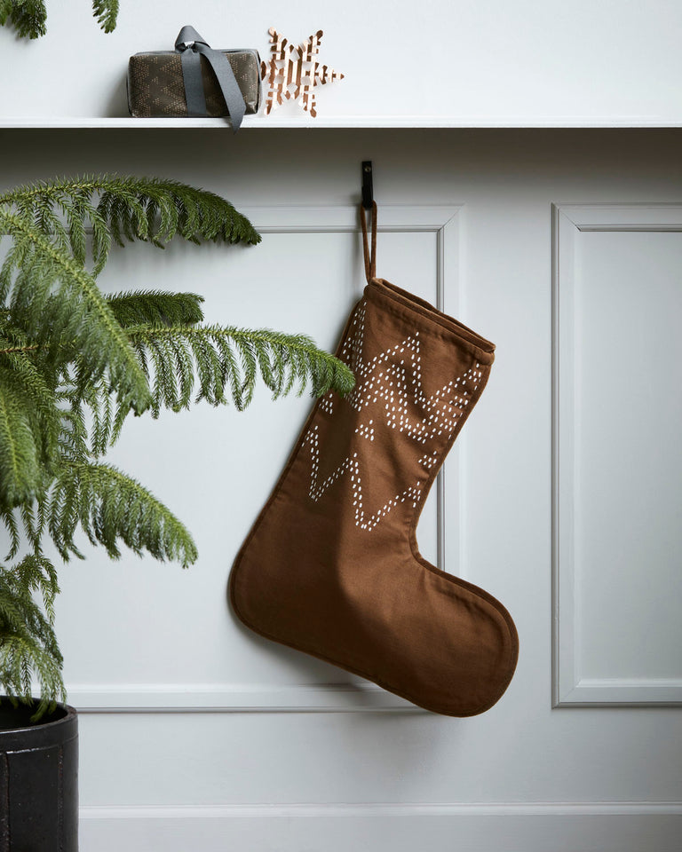 DANISH NOEL HOLIDAY STOCKING | HOLIDAY
