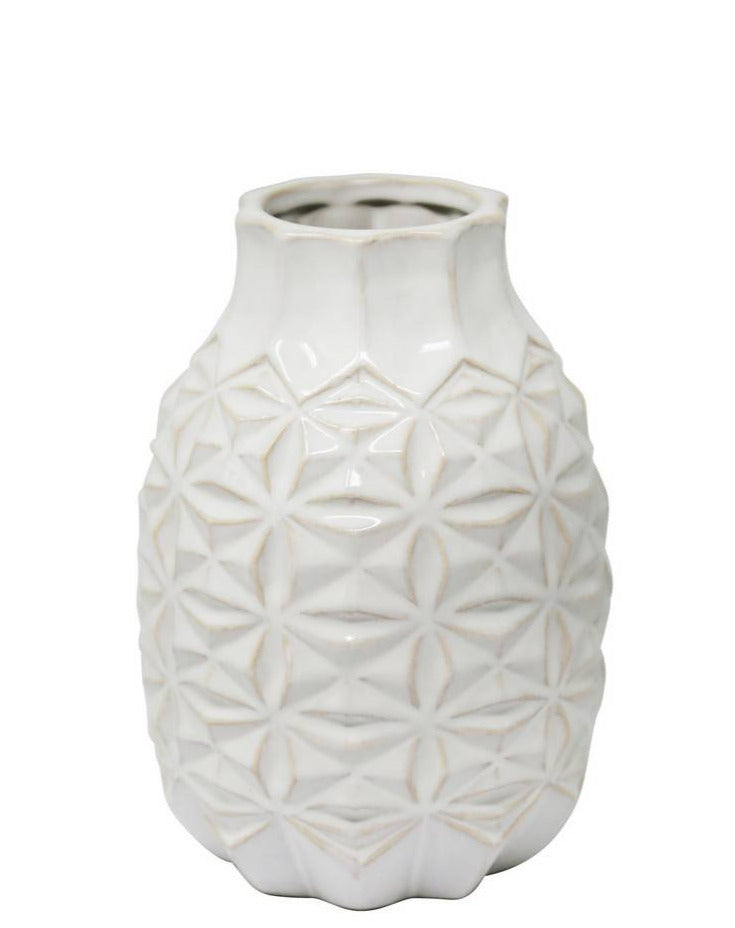 GOLD GEO TRIBAL VASES | VASES