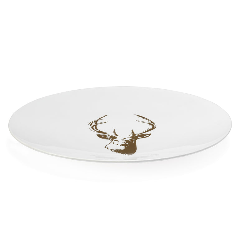 STAG GOLD PLATTER, 16" LARGE | ENTERTAINING | STAG & MANOR