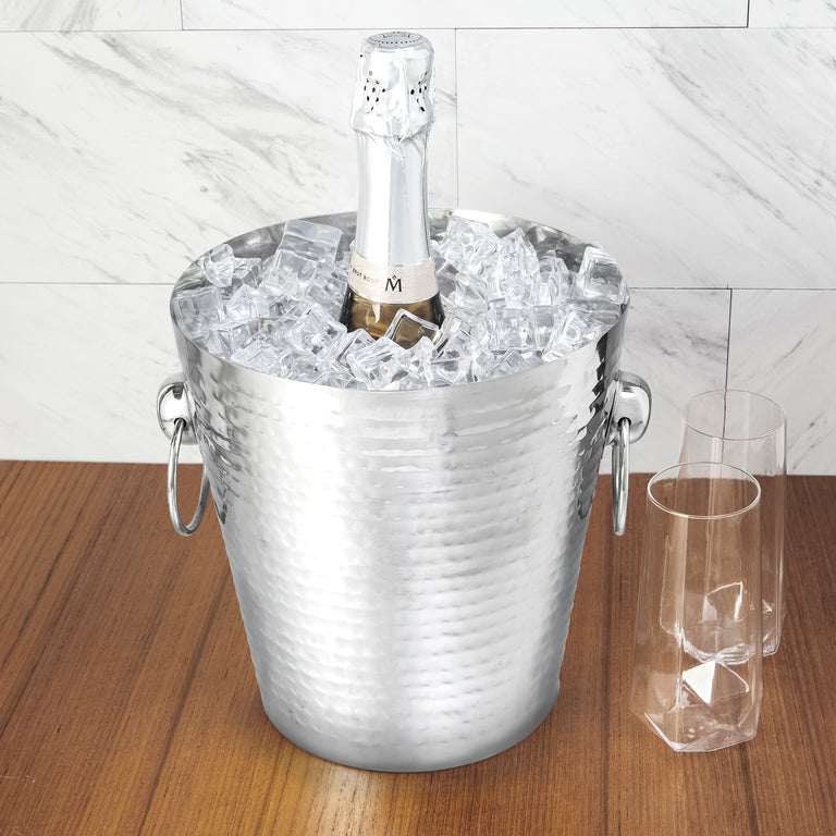 HAMMERED ICE BUCKET