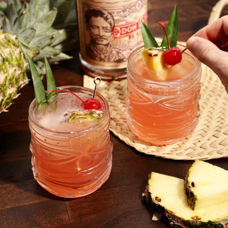 TIKI DOF TUMBLERS | COCKTAIL