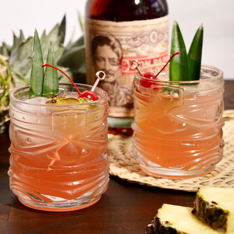 TIKI DOF TUMBLERS | COCKTAIL