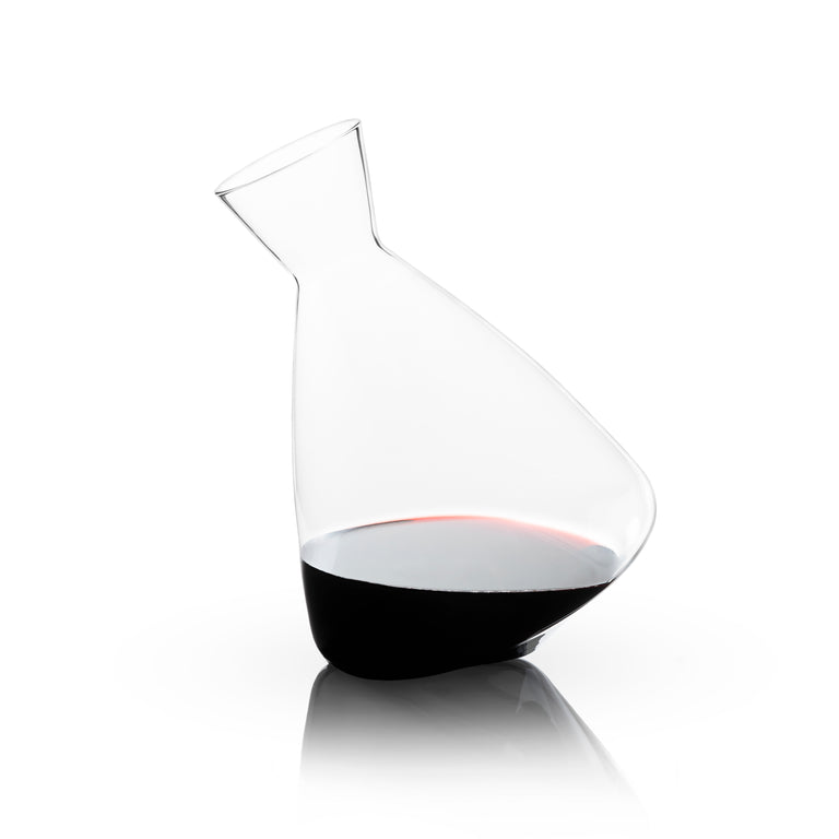ROLLING CRYSTAL WINE DECANTER