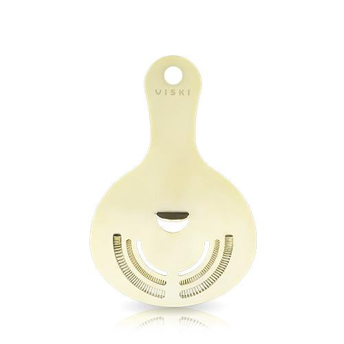 GOLD HAWTHORNE STRAINER | COCKTAIL ENTERTAINING