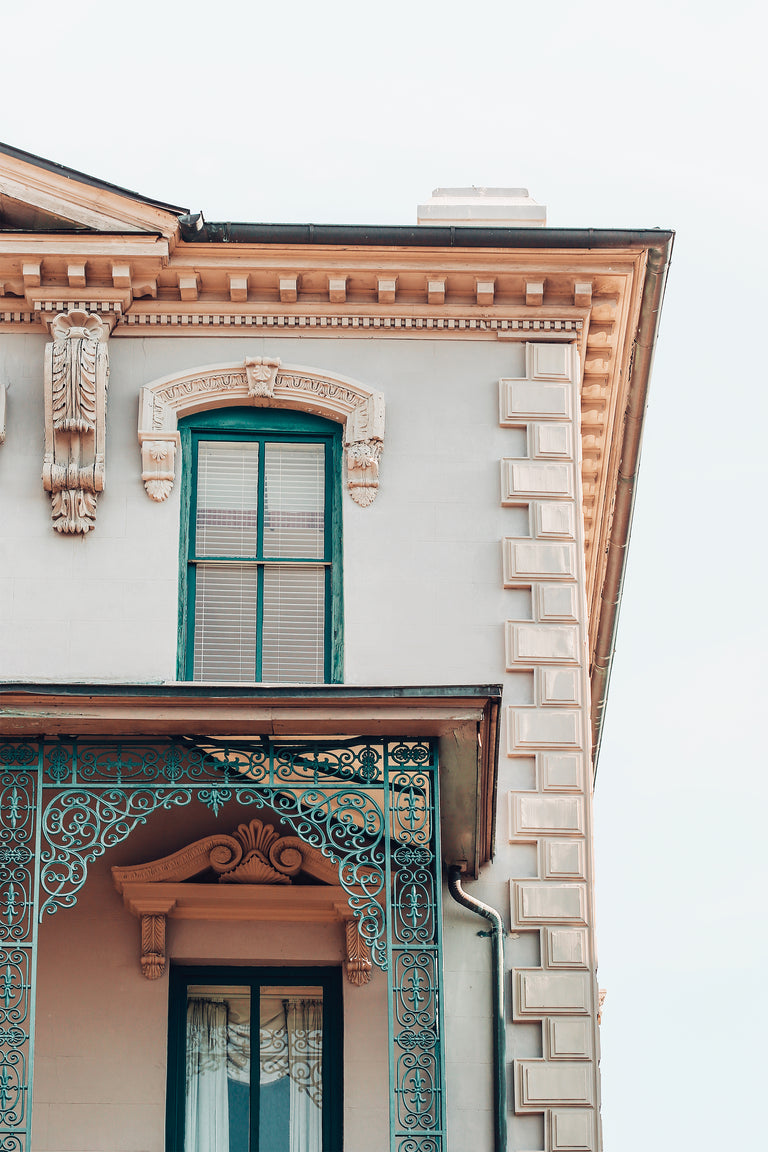 Facade by Alicia Bock | stretched canvas wall art