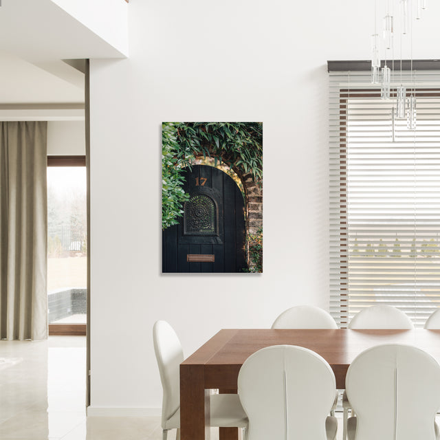Number 17 by Alicia Bock | stretched canvas wall art