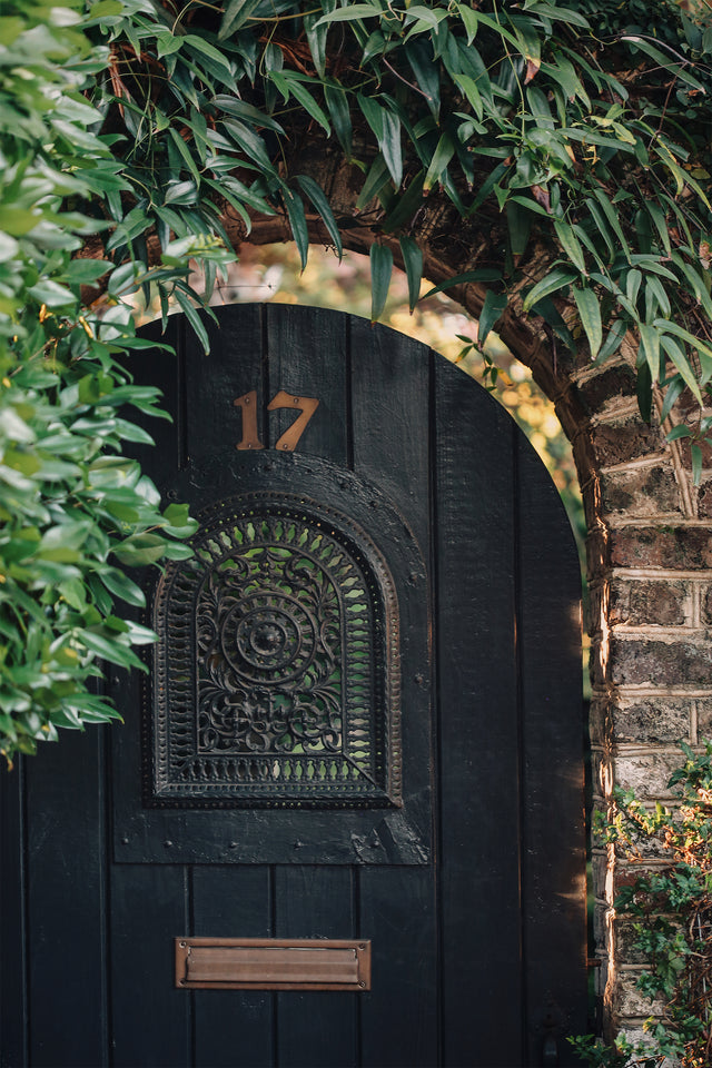 Number 17 by Alicia Bock | stretched canvas wall art