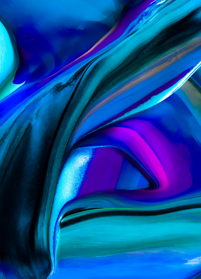 Movement in Blue 9117 by Addison Jones | stretched canvas wall art
