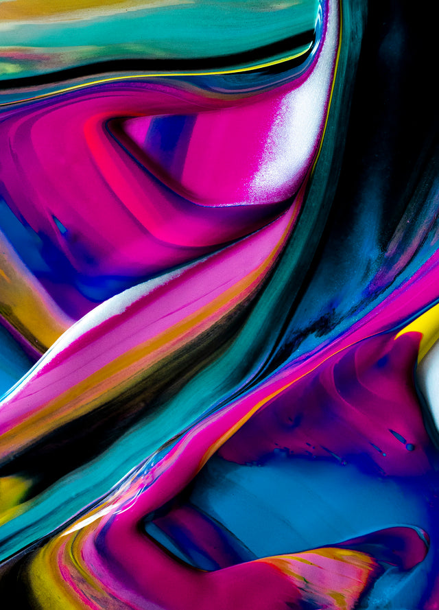 Movement in Purple 9116 by Addison Jones | stretched canvas wall art
