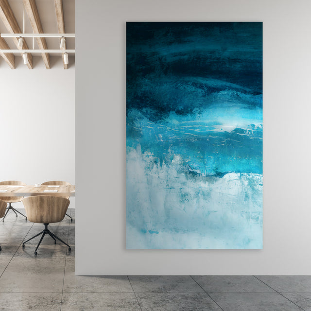 Indigo Sky I by Barclay Butera | stretched canvas wall art