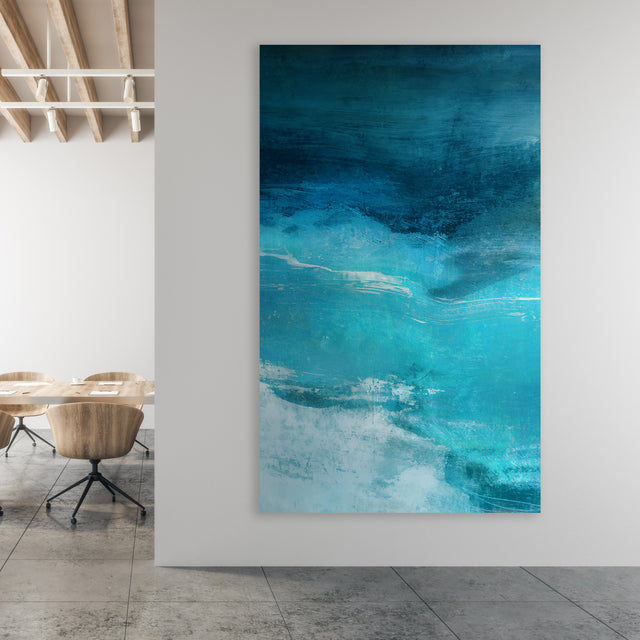 Indigo Sky II by Barclay Butera | stretched canvas wall art