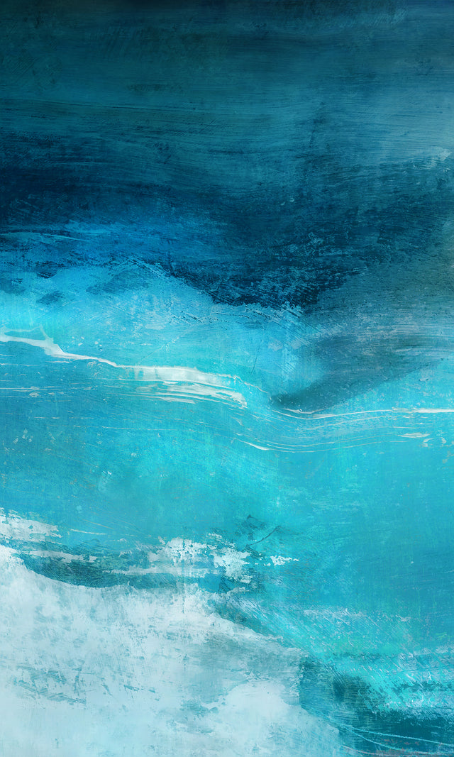 Indigo Sky II by Barclay Butera | stretched canvas wall art