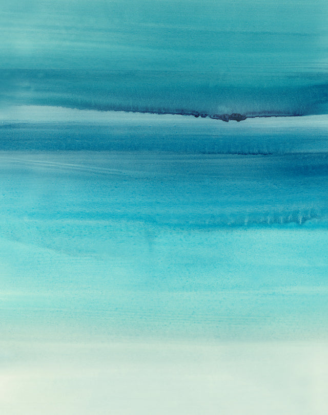 Clear Blue II by Barclay Butera | stretched canvas wall art