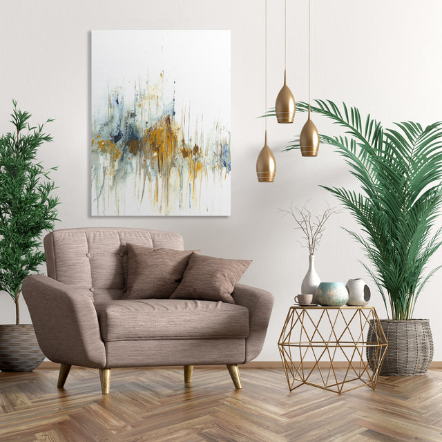 Shape and Movement I by Danielle Davis | stretched canvas wall art