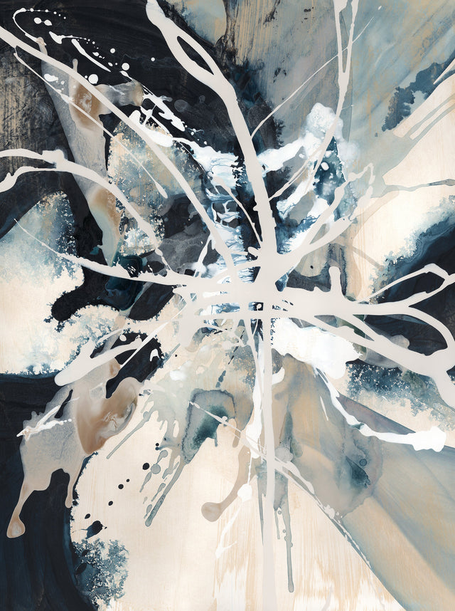 Twisting River by Danielle Davis | stretched canvas wall art
