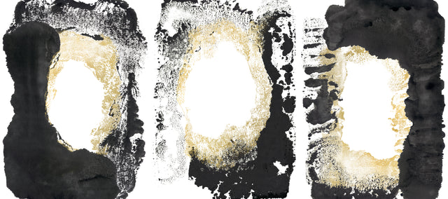 how wonderful it is triptych by FORM Design Studio | stretched canvas wall art