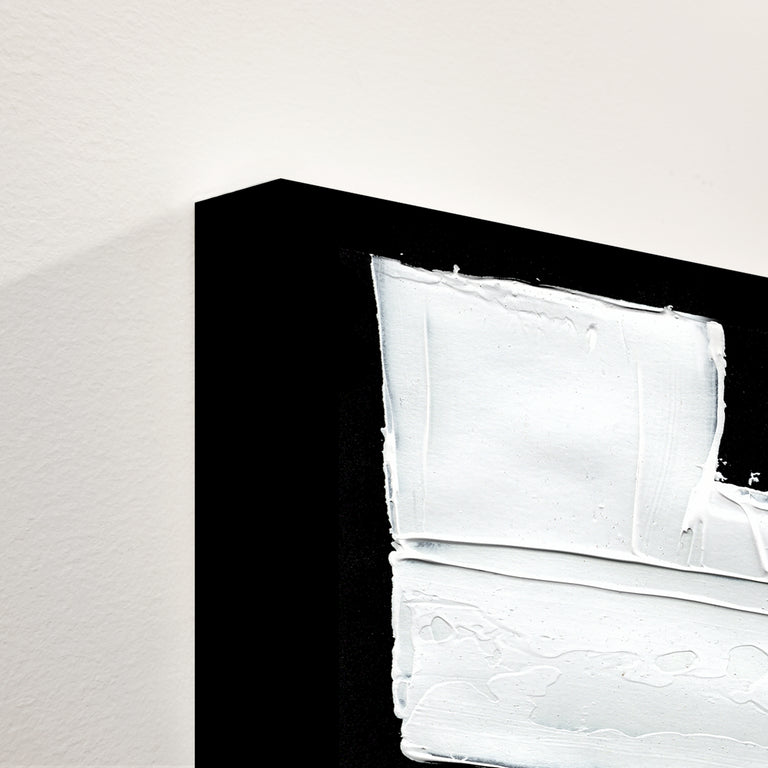 study in white I by FORM Design Studio (Canvas Wall Art)