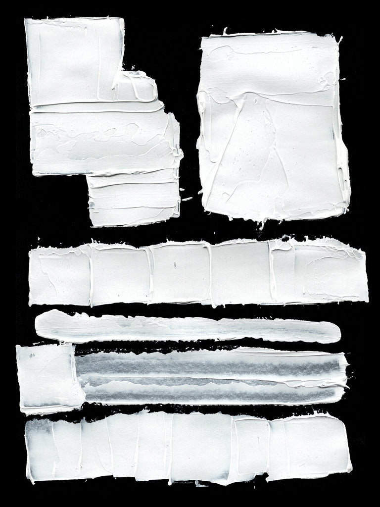 study in white I by FORM Design Studio | stretched canvas wall art