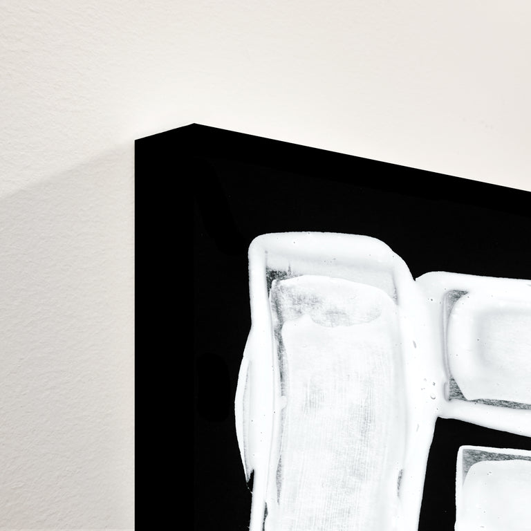 study in white II by FORM Design Studio (Canvas Wall Art)