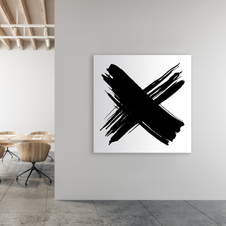 Ex's & Oh's I by David Brown (Canvas Wall Art)