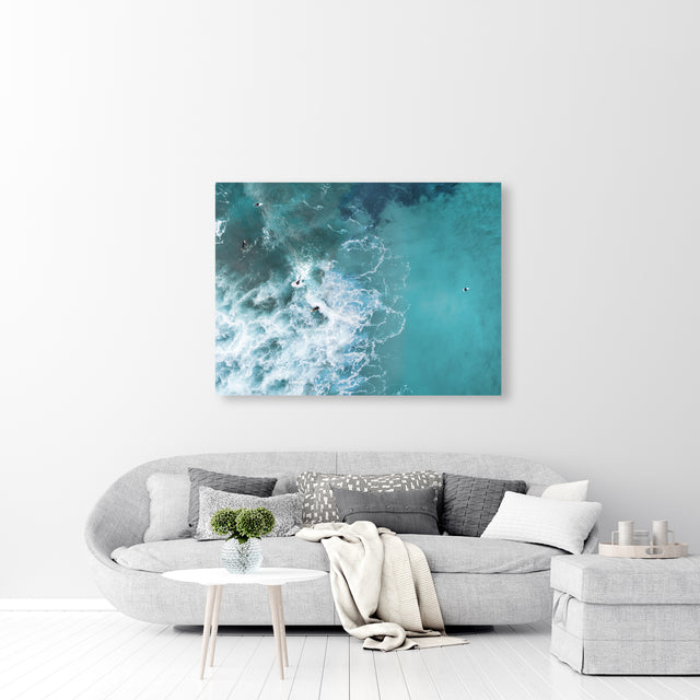 Aerial Surf VI by Daniel Barajas | stretched canvas wall art