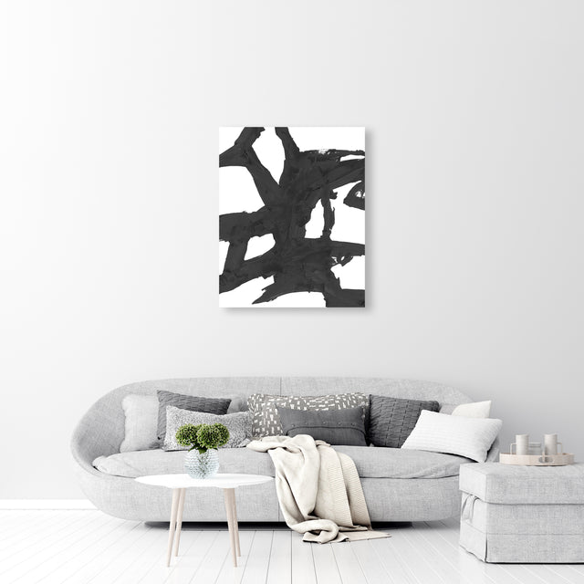 Obsidian III by Emma McCartney | stretched canvas wall art
