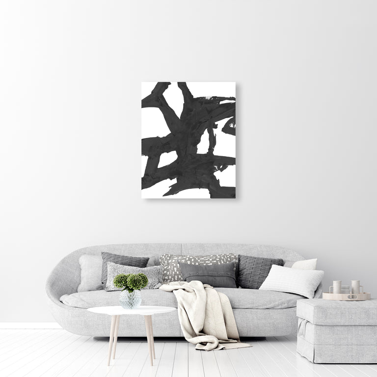 Obsidian III by Emma McCartney | stretched canvas wall art