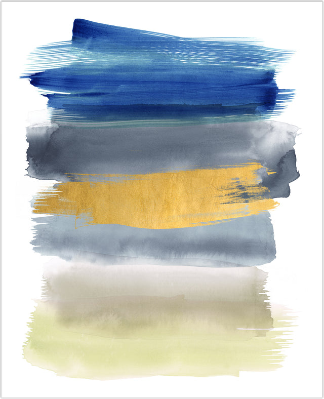 Color Strokes III by Emma McCartney | stretched canvas wall art