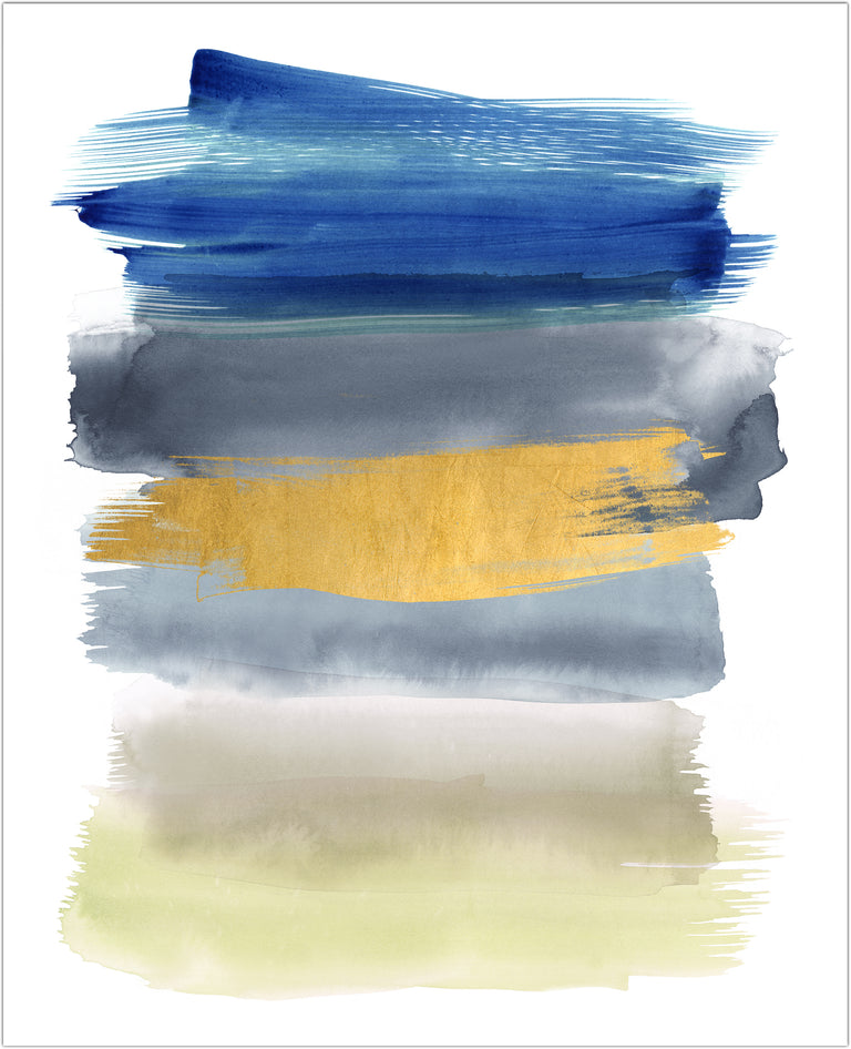 Color Strokes III by Emma McCartney | stretched canvas wall art