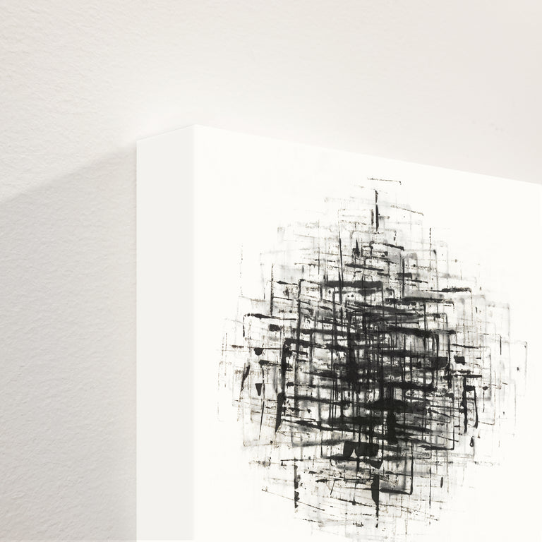 Squareness I by Giselle Kelly (Canvas Wall Art)