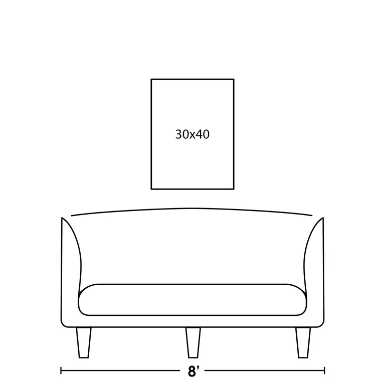 Squareness I by Giselle Kelly (Canvas Wall Art)