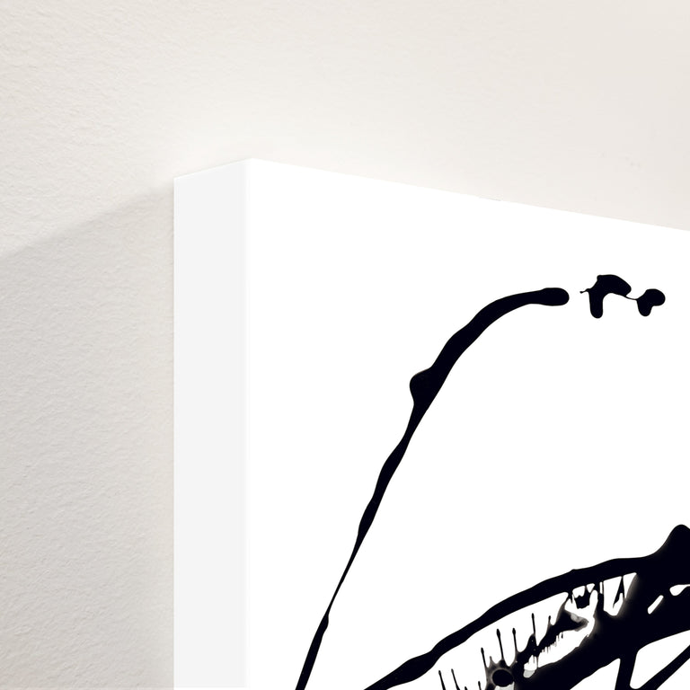 Black Glass II by Giselle Kelly (Canvas Wall Art)