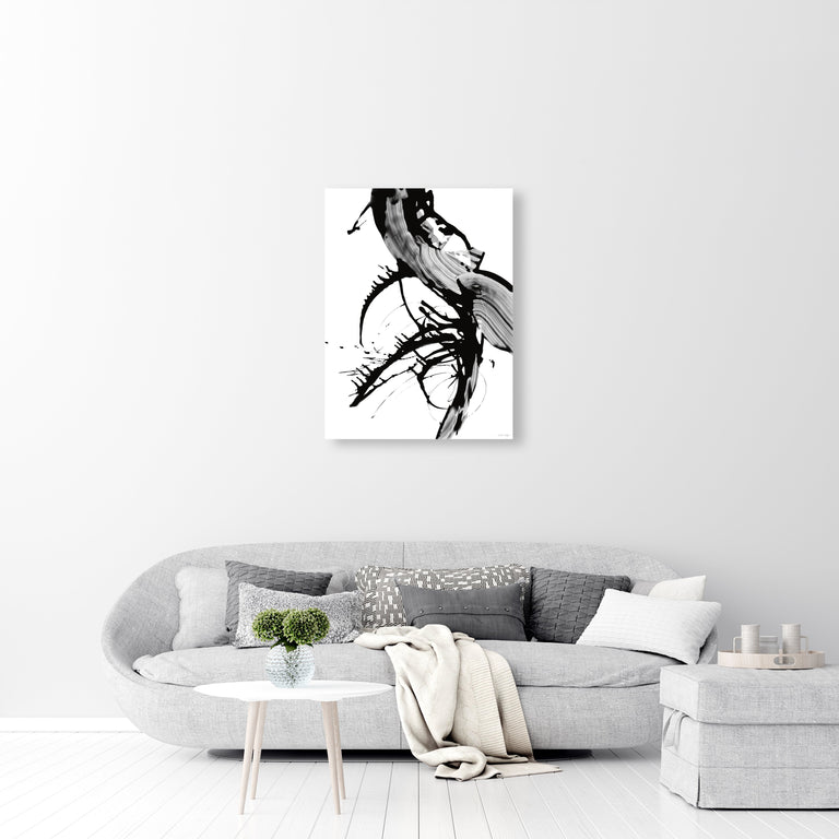 Black Glass III by Giselle Kelly (Canvas Wall Art)