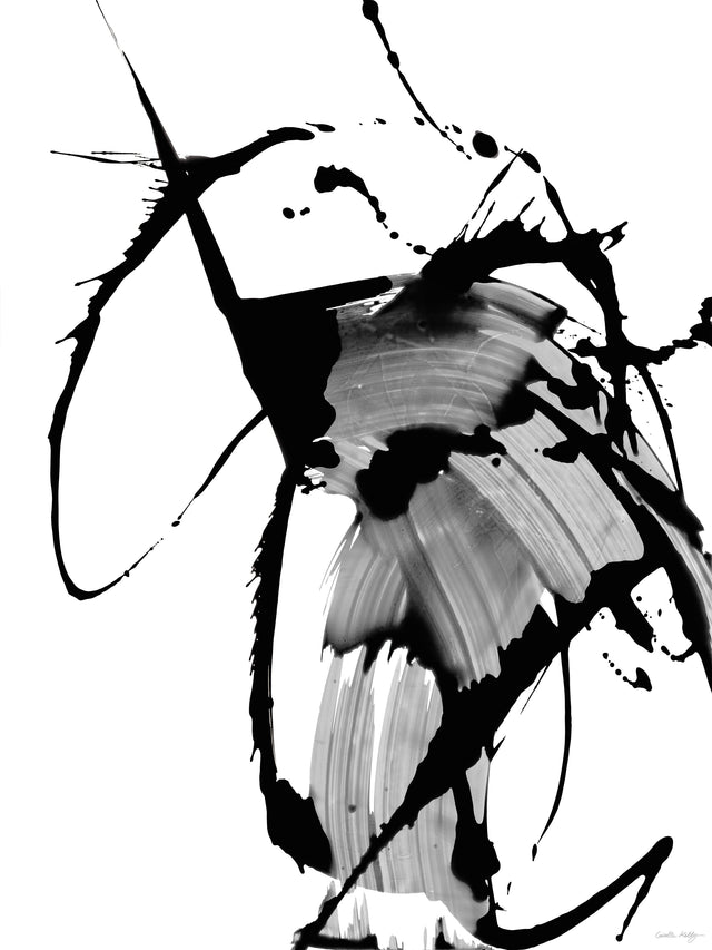 Black Glass V by Giselle Kelly | stretched canvas wall art