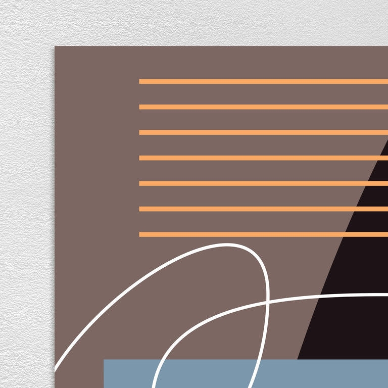Curvatures to the Left by Girard Montevideo | stretched canvas wall art