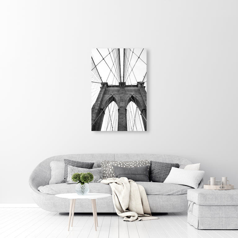 The Bridge Crossing by Guseul Park | stretched canvas wall art
