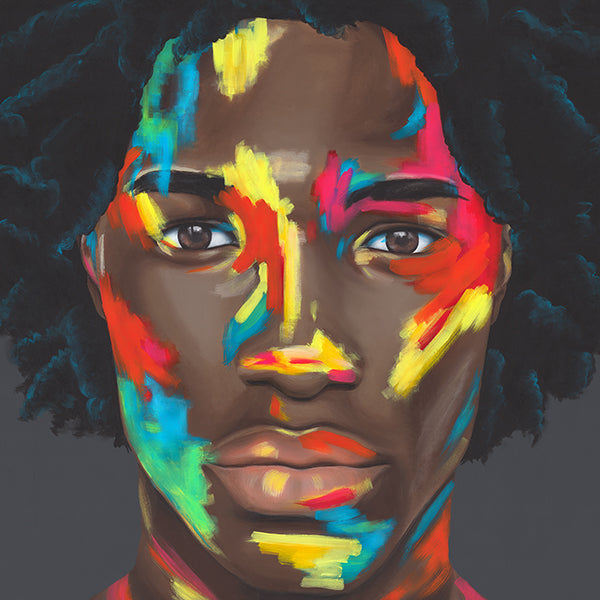 Vibrant Masculinity I by Makai Howell | stretched canvas wall art