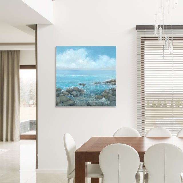 Cerulean Waters by Mark Sargent | stretched canvas wall art