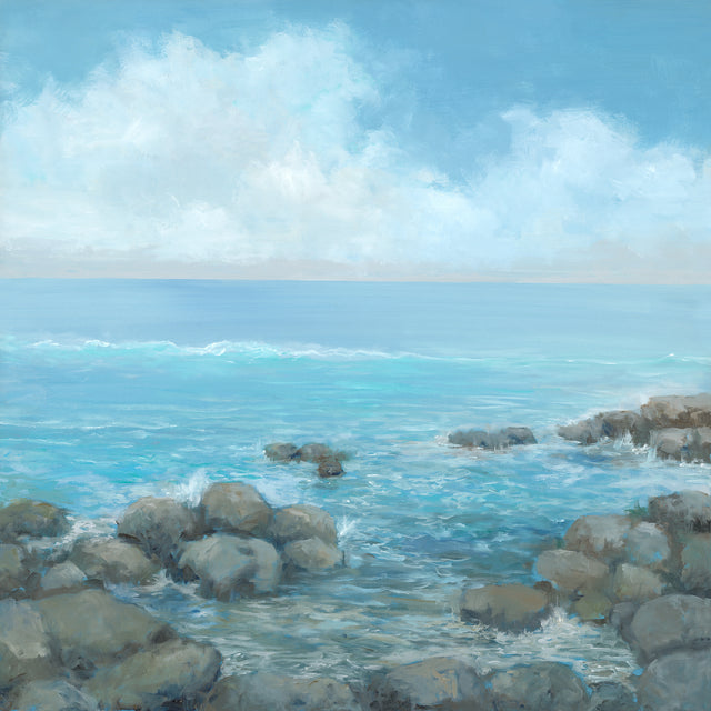 Cerulean Waters by Mark Sargent | stretched canvas wall art
