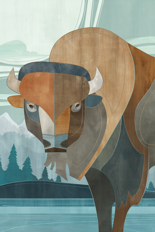 Northern Nature IV by Richard Ryder | stretched canvas wall art