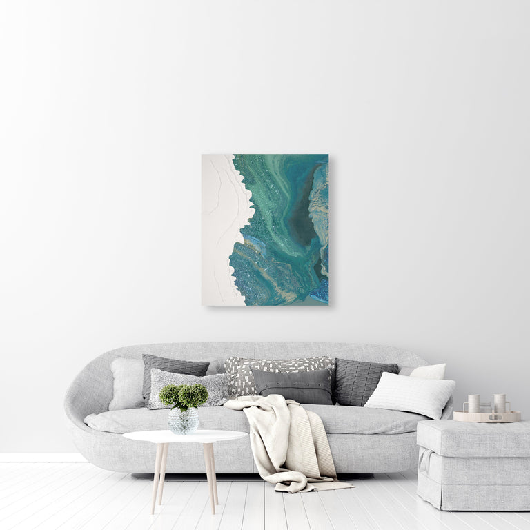 My Blue Supreme III by Van Garret | stretched canvas wall art