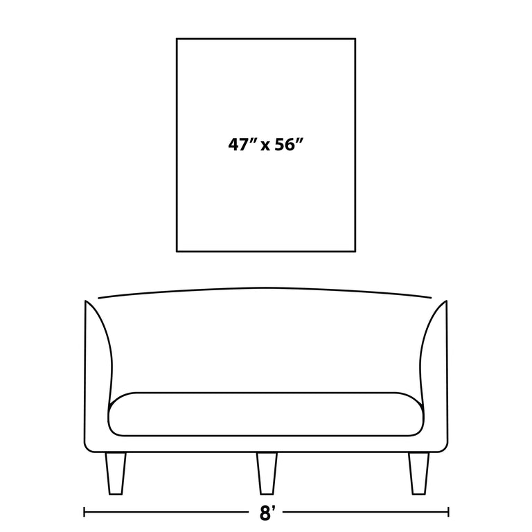 My Blue Supreme III by Van Garret | stretched canvas wall art